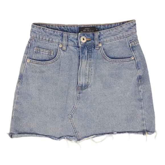 Made For A Restless Generation Factorie Australia 26" Denim Jean Mini Skirt - Picture 1 of 6